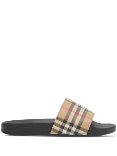 burberry flipflop|burberry vintage slides.